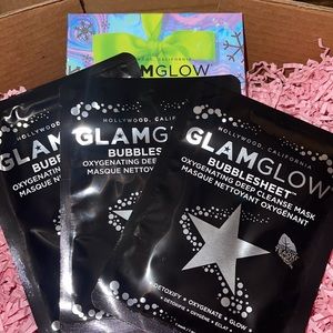 🆕🖤GLAMGLOW: x3 BUBBLESHEET OXYGENATIN DEEP MASKS TRIO